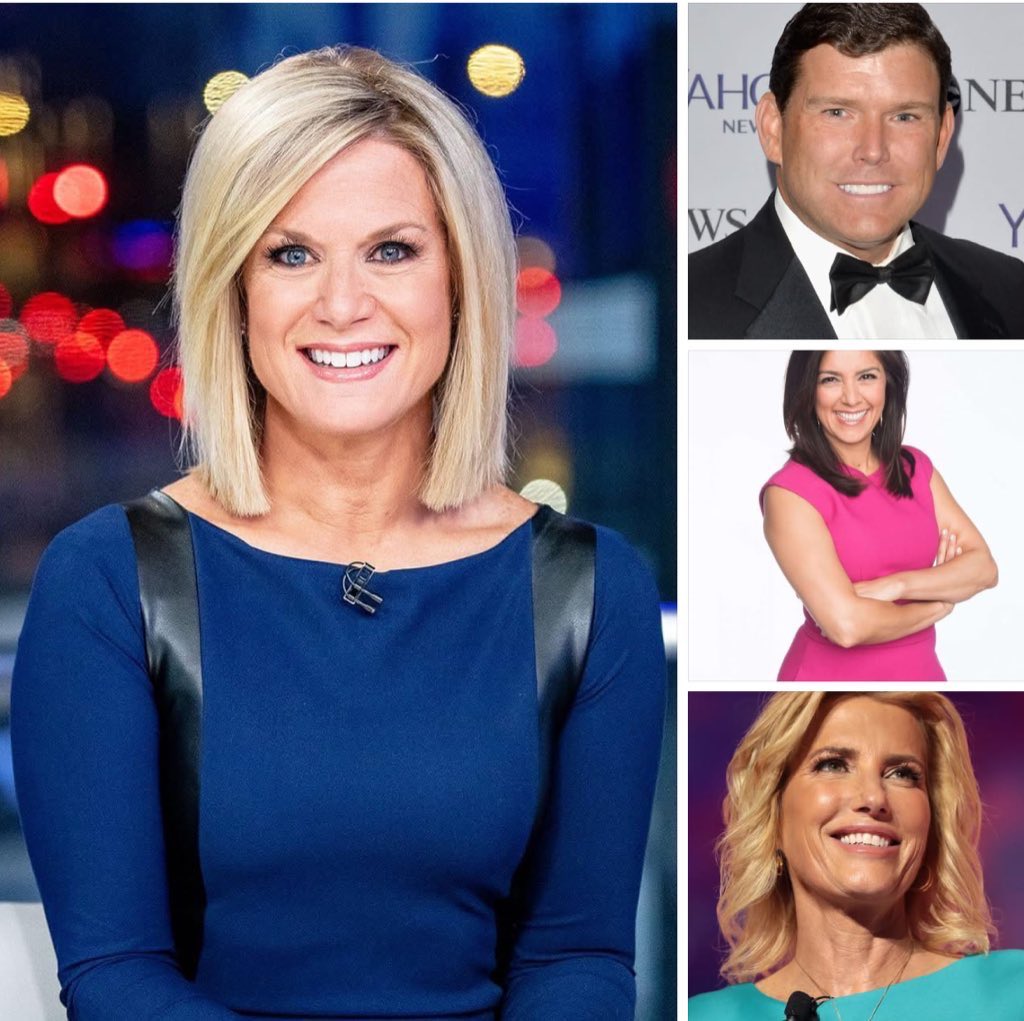 Sachinettiyil's tweet photo. Most of the prominent presenters on Fox News have either a Catholic background or a strong connection to the Catholic faith. Among them: 

Laura Ingraham, host of The Ingraham Angle, is a practicing Catholic known for integrating Catholic views into her political commentary.

Rachel Campos-Duffy, co-host of Fox & Friends Weekend, is an outspoken Catholic who often discusses pro-life issues, religious liberty, and her family’s Catholic values.

Martha MacCallum, host of The Story, is a practicing Catholic and has publicly praised the power of Eucharistic processions and Catholic devotions.

Bret Baier, anchor of Special Report, is a devout Catholic who has written about how his faith shaped his family’s experience with his son’s medical challenges.