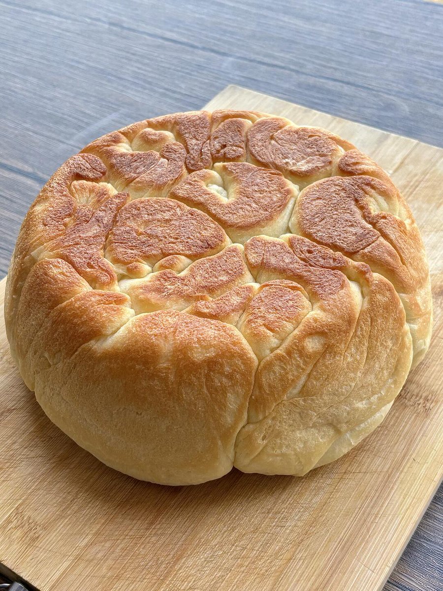 sytnyks777's tweet photo. Just nailed my first homemade sourdough loaf  The crust is crispy, the crumb is fluffy, and the whole kitchen smells like a warm hug! Baking’s the coziest escape. Who’s joining my bread-baking journey #HomeBake #SourdoughMagic， https://t.co/YfaPlbci7f