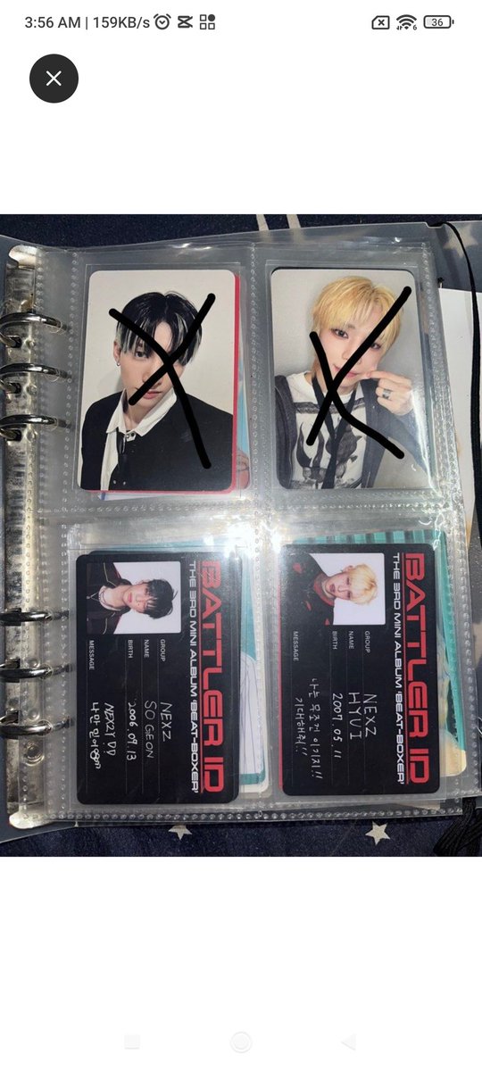 Far_Dan_73's tweet photo. Wts beat boxer id photocards
For RM3 each pc
#pasarnexz https://t.co/qxuQldfSqW