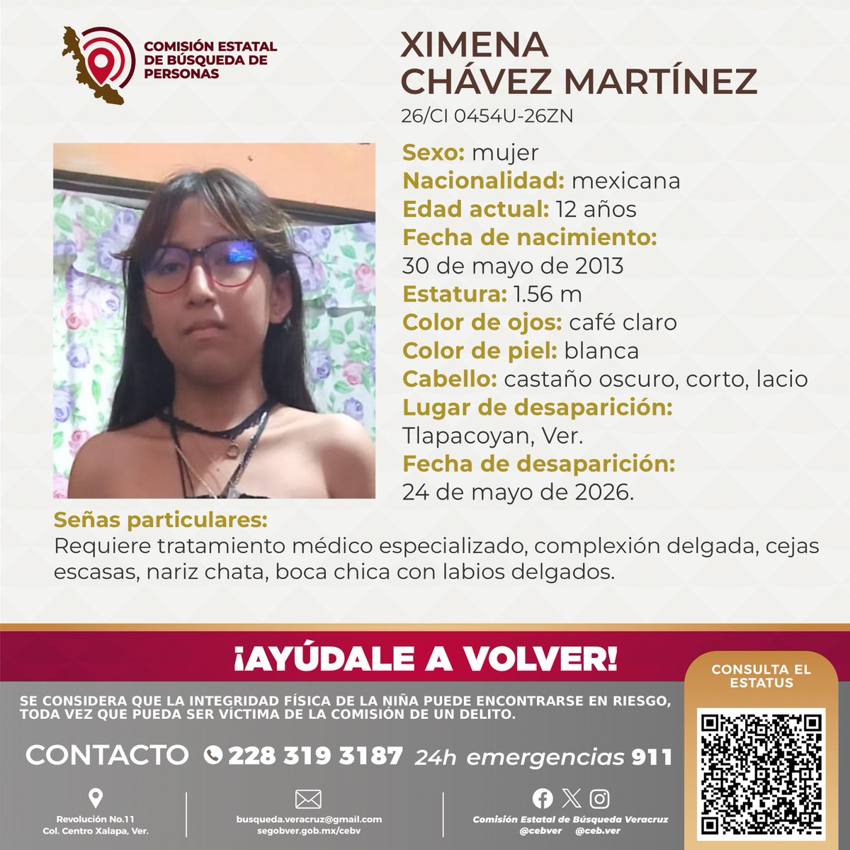 Comisión Estatal de Búsqueda Veracruz tweet media