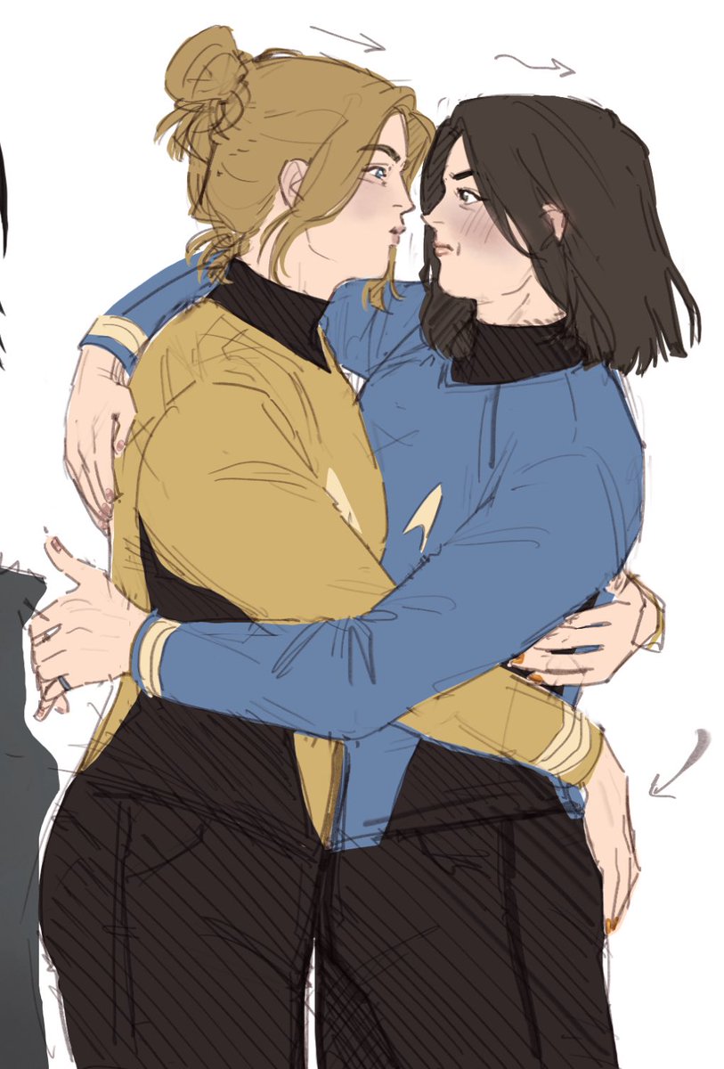 Chremes007's tweet photo. 👩🏼‍❤️‍💋‍👩🏻 mckirk https://t.co/gqX8n1P40B