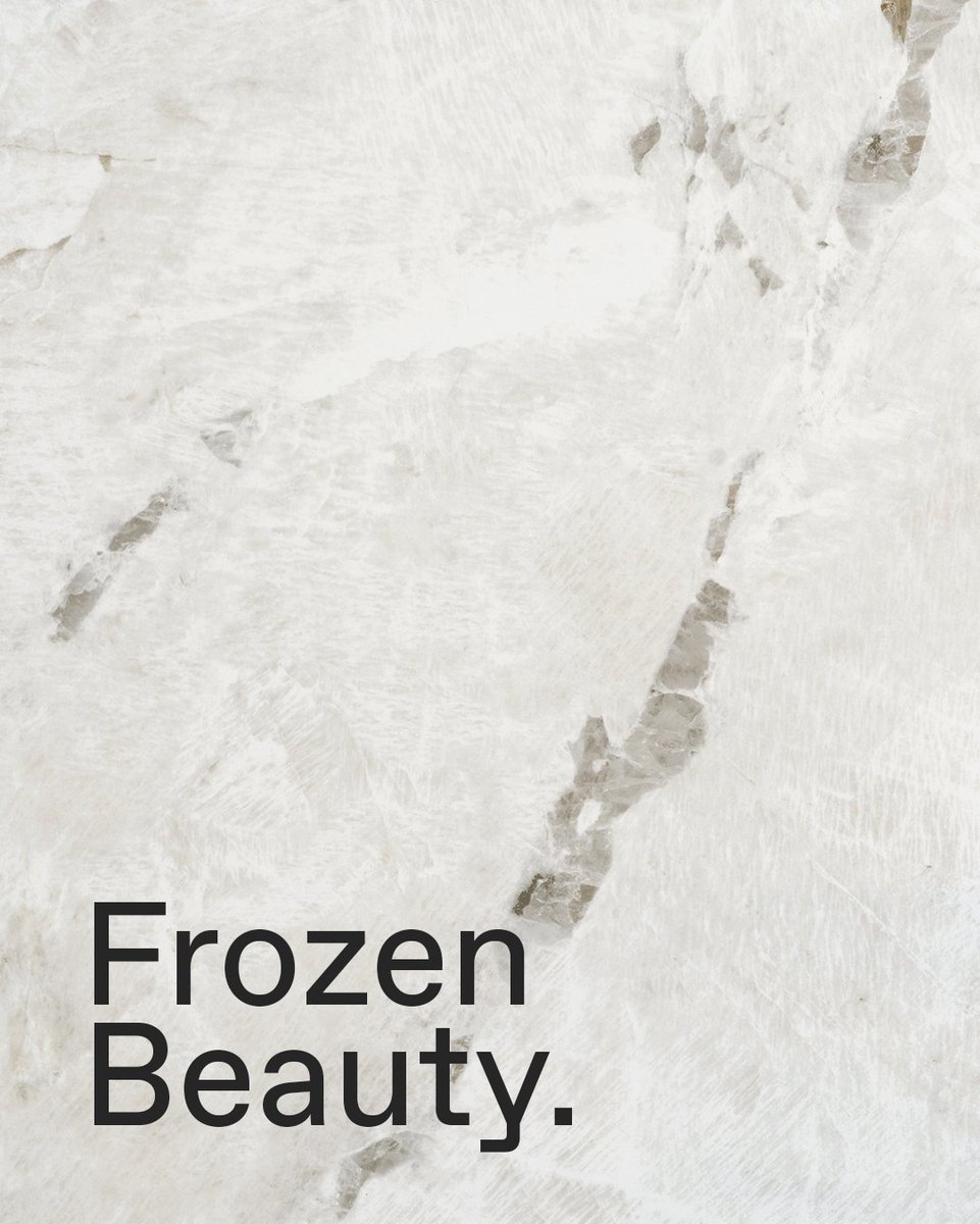 Dekton's tweet photo. Frozen beauty. 
Dekton, goes beyond with Artik Nodes. A new collection that captures the fractures of Arctic ice and transforms them into a new language with great visual depth.

Discover more at https://t.co/lNjp1s99CK https://t.co/8n1aaeXnKK