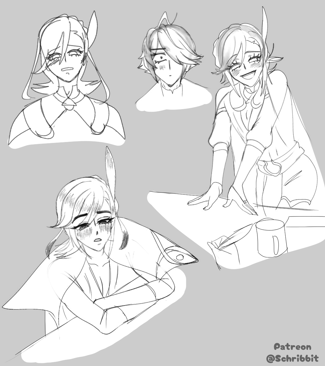 Schrimpact || FANARTIST ♥ tweet media