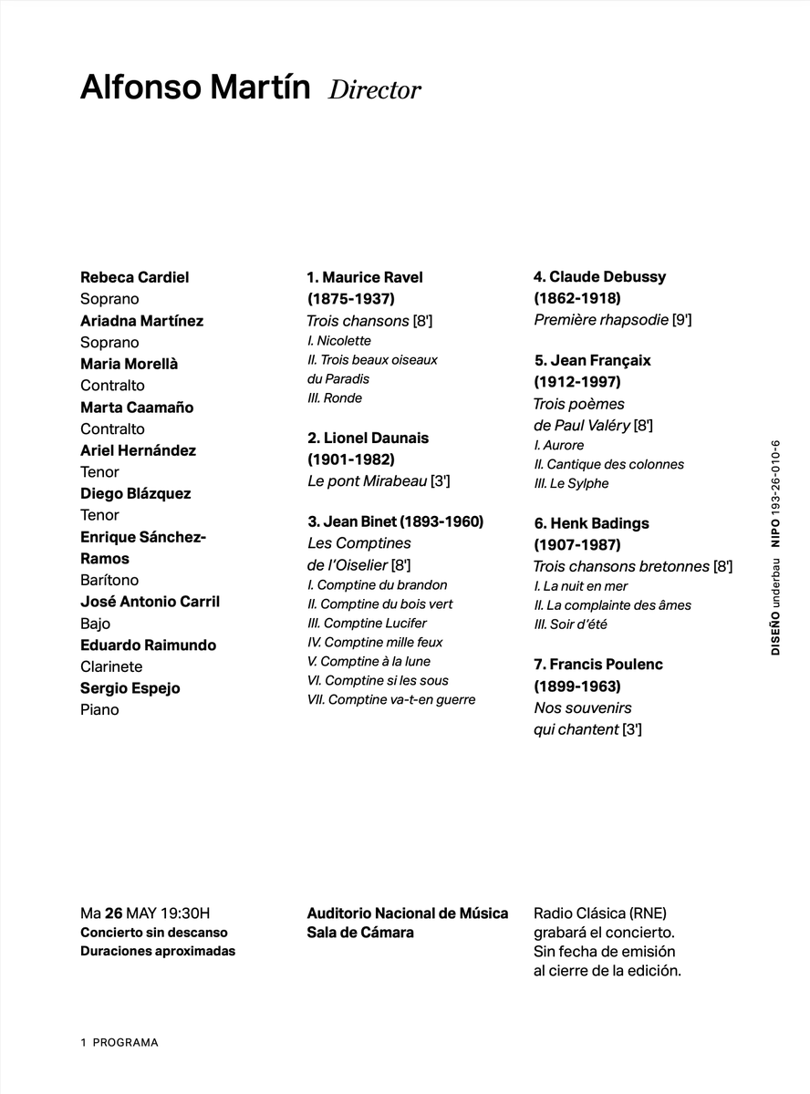 Orquesta y Coro Nacionales de España tweet media