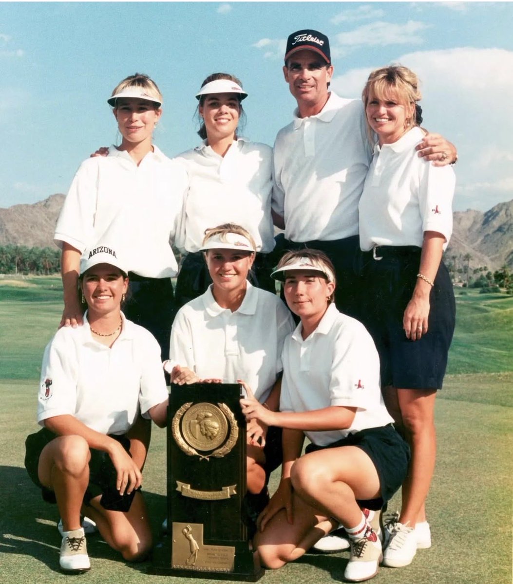 ctharrell96's tweet photo. According to one of my teammates this was 30 years ago but that can’t be possible! I need her to check that math 😉Take me back! Bear down. Go Cats! ⛰️🏌️‍♀️ https://t.co/NRjL4FYwPj