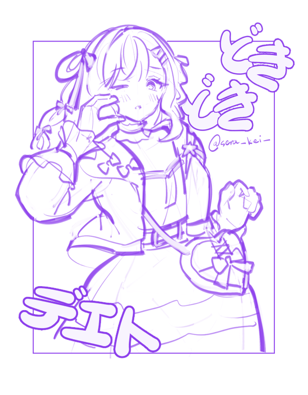 sera_kei_'s tweet photo. #bandoriart #市ヶ谷有咲  wip https://t.co/FvA1tkzb6H