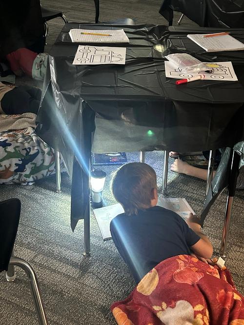 BrightElSchool's tweet photo. ⛺ Camping Day Fun! 📚🐾
Mrs. Horner's 2nd graders enjoyed Camping Day by reading, learning, and working in their classroom tents! What a fun way to bring books and learning to life while creating lasting memories with classmates. ❤️🖤

#WatchSunmanDearborn https://t.co/FNS5Am1WQ9