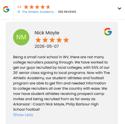 CShandy23's tweet photo. Really appreciate the feedback from @CoachNick56  and @FootballPbhs.

One thing we’re passionate about is helping smaller and rural programs gain more visibility with college coaches. Recruiting opportunities shouldn’t depend on geography.

Awesome seeing their athletes start gaining attention from programs across the country.

@Ath_Dynasty