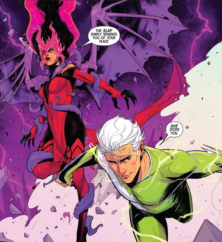 iamcadenstarr's tweet photo. I'd really love to see Wanda's living Darkhold transformation again fr, those dark wings and tentacles was epic.

Phew!!!! MY FAVORITE TWINS ❤️💚
#HexSpoilers https://t.co/uIr6Pva0MP
