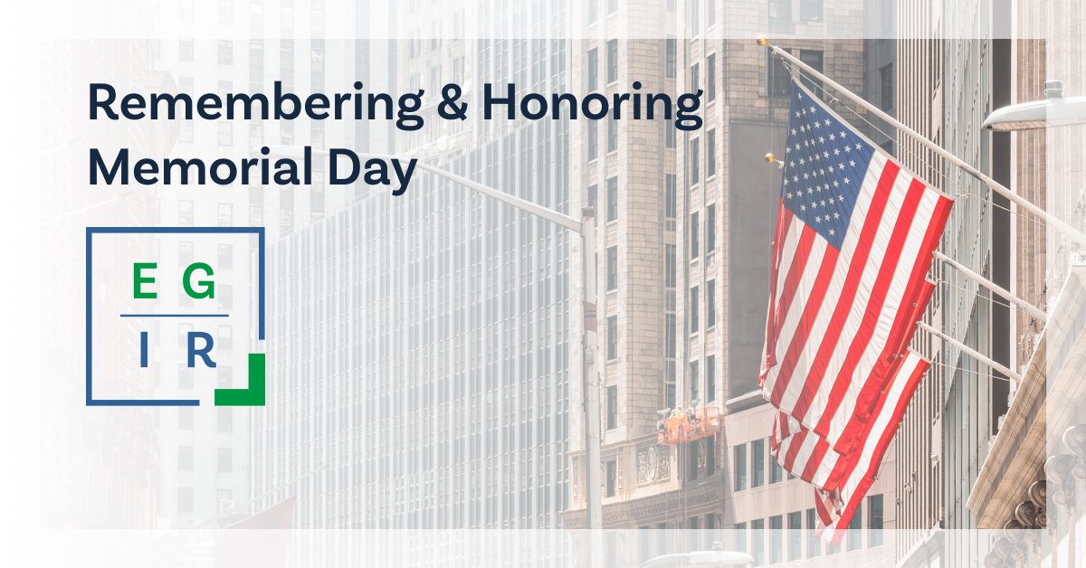 EquityGroupInc's tweet photo. Today, The Equity Group pauses to remember and honor the brave individuals who made the ultimate sacrifice in service to our country. Their legacy is never forgotten.

Wishing everyone a safe and meaningful Memorial Day. https://t.co/JenWh2CFD7