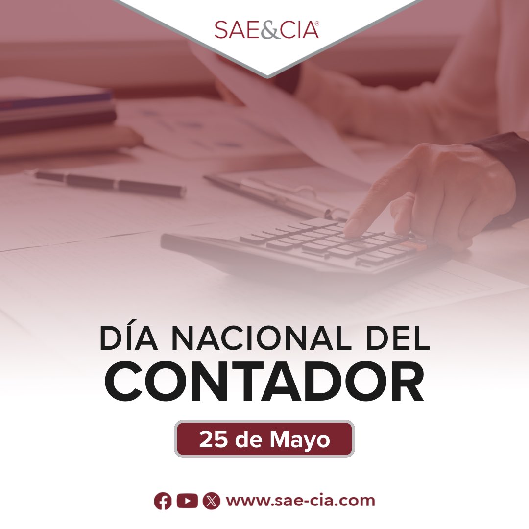 saecia_abogados's tweet photo. Entre balances y números, su trabajo construye confianza y orden.

En este Día del Contador, reconocemos y felicitamos especialmente a cada uno de los profesionales que forman parte de SAE &amp; CIA, cuyo trabajo y vocación son pieza clave de nuestra firma..

 #SAECIA #DíaDelContador https://t.co/JT6Dx6fcCY