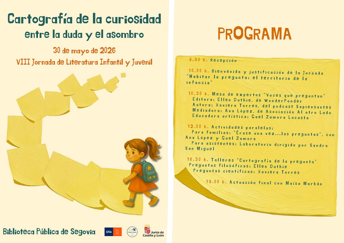 fernanbib's tweet photo. No te lo pierdas, este sábado en Segovia 
https://t.co/J865zgFGI7 https://t.co/pYwiNVtWau