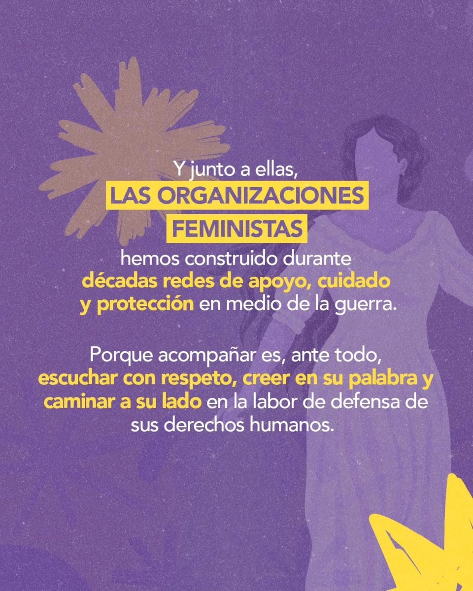 SismaMujer's tweet photo. Cada 25 de mayo reconocemos la fuerza de las mujeres víctimas de violencia sexual en el marco del conflicto armado y que, han impulsado caminos de verdad, justicia y reparación. https://t.co/uj85LD5yH3