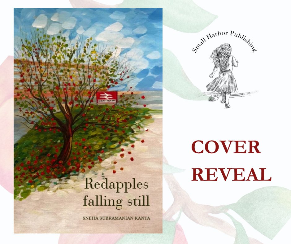 harbor_review's tweet photo. Coming soon: Redapples falling still by Sneha Subramanian Kanta 🍎

We’re thrilled to reveal the stunning cover art by Oormila Prahlad. Stay tuned for more details on this beautiful forthcoming collection! https://t.co/BXNxXQuLsq