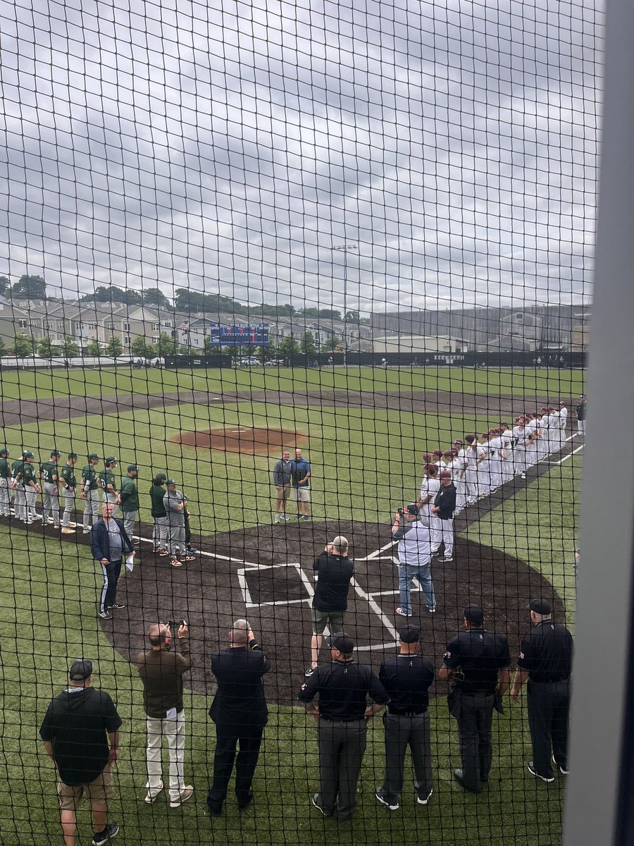 woodridgehs's tweet photo. Congratulations to Don Bosco Prep for earning the 67th Annual Baseball @bergencoaches Championship! WRAC was pumping with great energy on Memorial Day! 🇺🇸 https://t.co/DvbpYJ18rI