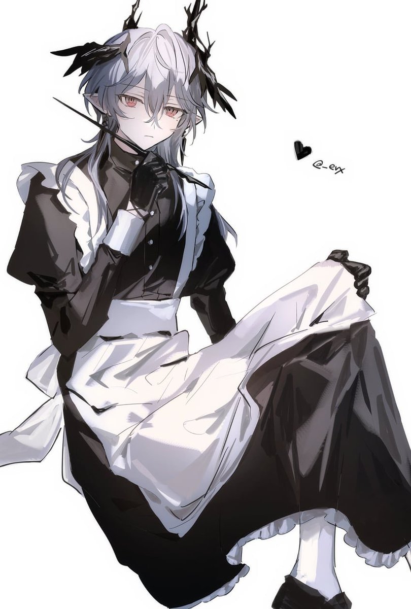 lNTOXICATlNG_'s tweet photo. "Happy Maid Monday. Please help keep Rhodes tidy." https://t.co/8Wps5ECzc9