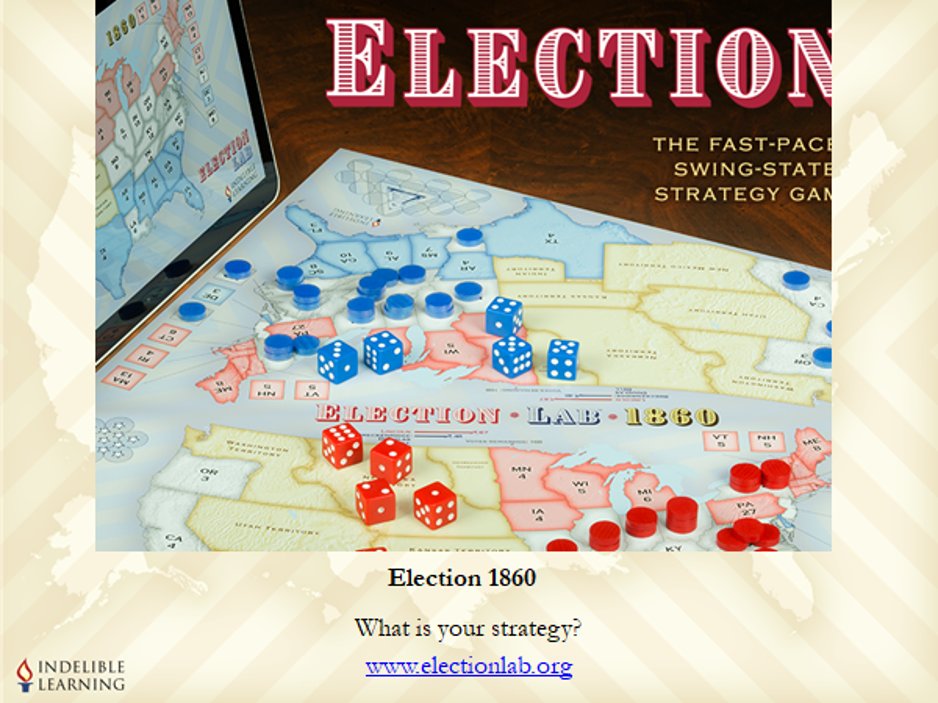 ElectionLabGame's tweet photo. "I was surprised that we turned electorial strategies into a... game…
It is a great source of information for learning about the strategies that the campaigners might use in the election". -Student
Good Tuesday!
#voting #ELO #electoralcollege #innovation #strategy #TuesdayVibes https://t.co/yONwWyDdgZ