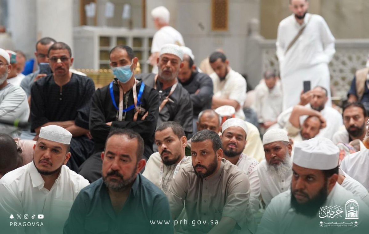 رئاسة الشؤون الدينية بالمسجد الحرام والمسجد النبوي tweet media