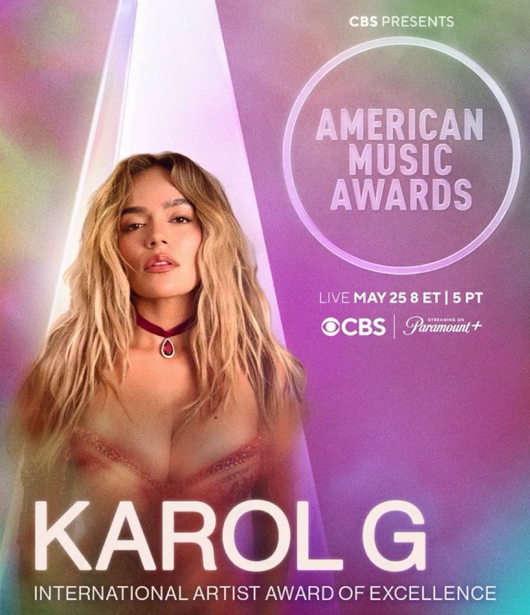 karolghearts13's tweet photo. Hoy no es un lunes cualquiera, es el día en que pasan dos grandes cosas ✨🥹 el regreso de Carito a los escenarios!
Y la entrega del INTERNATIONAL ARTIST AWARD OF EXCELLENT

Karol G for Excellent https://t.co/O5zwF57Oc8
