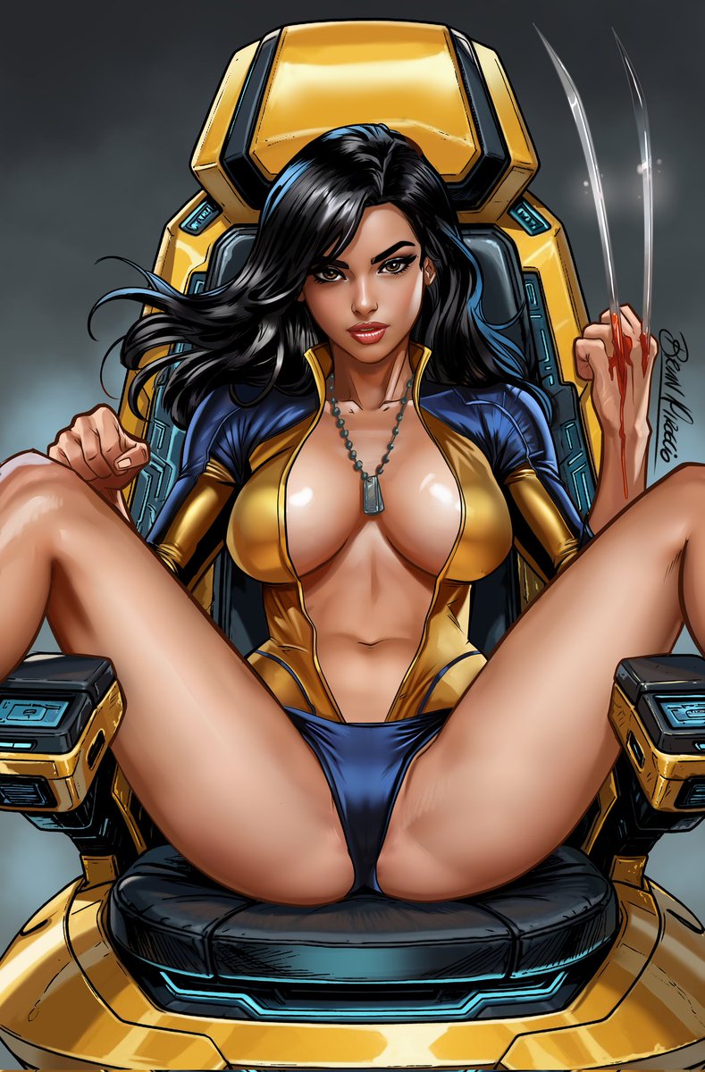 michipinup's tweet photo. New Duty Calls Girl 3 cover for @Tuxedotigercmic 🔥⚔️
Inspired by a legendary clawed fighter with attitude, danger, and zero mercy.
Really had fun pushing the energy and expression on this one. 👀
#ComicArt #VariantCover #TuxedoTigerComics #BrianMiroglio #X23 https://t.co/0hOtloAPCM