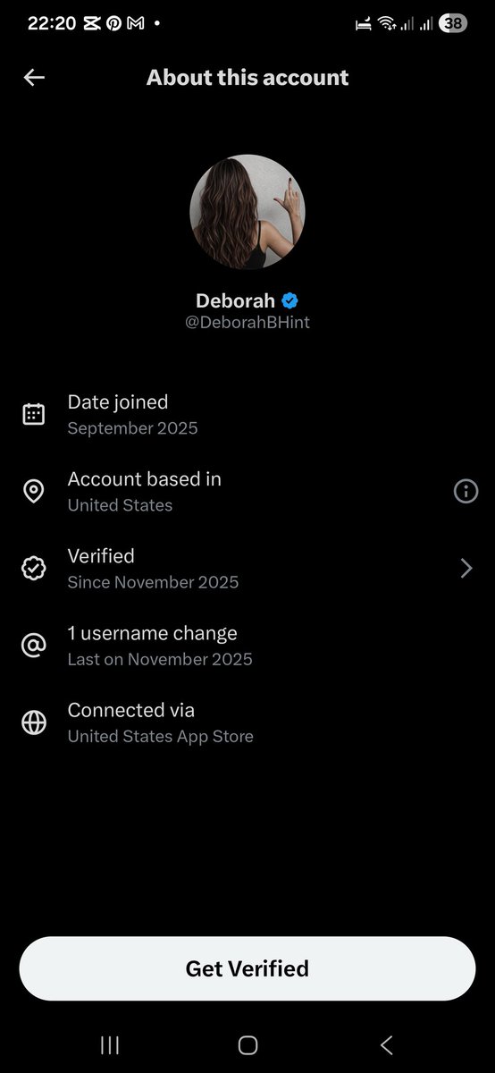 centdude01's tweet photo. @DeborahBHint Mmmmh,  Funny how your X account was created the same month of C.K unaliving. Care to explain why that is ? https://t.co/i327RR4OAM
