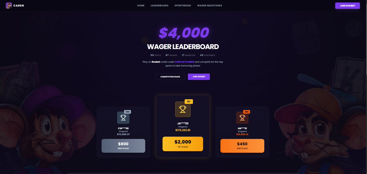 CarenBabaknia's tweet photo. WE HAVE GIVEN AWAY OVER $50K+ USE CODE "CONTACTCAREN " FOR MY BEST REWARDS YET: https://t.co/b1hjE2O7GK 
live here- https://t.co/6h7KFG7Epo (For Roobet)
live here -https://t.co/hqGXtRcP7q (For Content)

$100 GIVEAWAY ON THIS TWEET: LIKE, REPLY, RETWEET

Leaderboards/Sports book & Milestones Rewards- https://t.co/O890Rh0dxs 

Join the discord- https://t.co/5zmysRdr6N