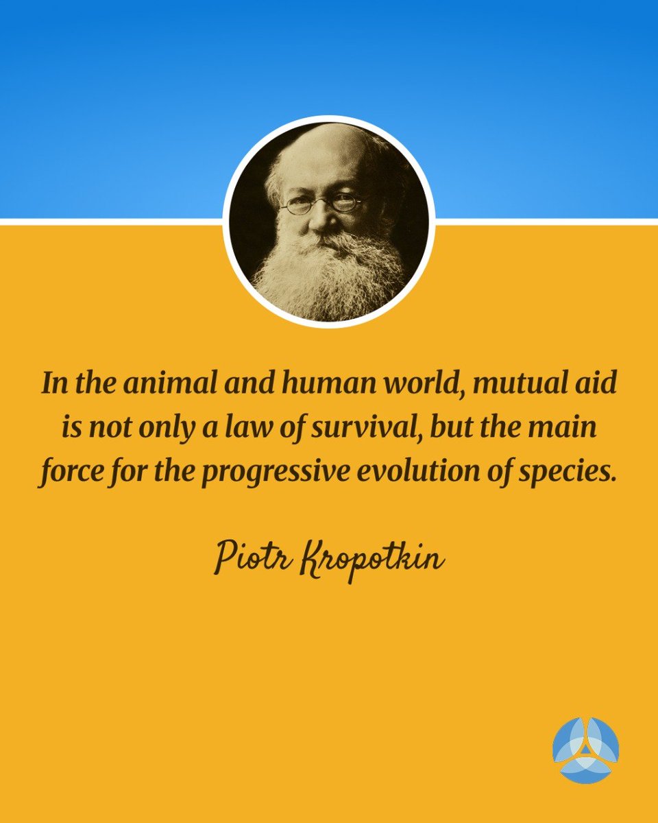 proutglobal's tweet photo. Mutual aid is not a utopian      idea, it is a natural law and the basis of the solidarity economy promoted      by PROUT to create resilient communities. #ProgressiveQuotes #MutualAid      #SolidarityEconomy #PROUT https://t.co/xNlflOmX9Y