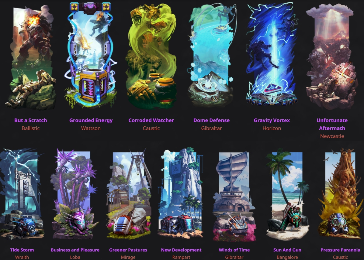 Gilagemshxt's tweet photo. Just a feeling guys i get!!! @PlayApex 
Personally I have had the feeling that the Apex team just relies on AI to do the art! Please if I am wrong i would want to hear it but the old banners HAD life!!! https://t.co/XHGAWC2zrL