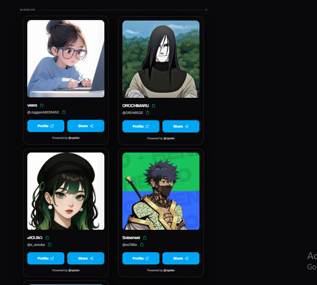 EliteAlpha_web3's tweet photo. @TurcNFT Giveaways Winners :
@JugganAli236452 
@OR048532 
@a_arouba
@su786e
@Aliibutt03
Congratulaion guys plz open ticket in Dc send your evm wallets https://t.co/8x0rliilnE