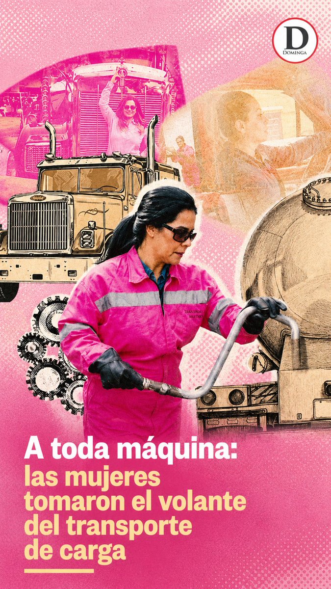 AlesitaNaty's tweet photo. Clara, Claudia y Nohemí son madres “a toda máquina”. Tomaron el volante de tráileres, pipas y retroexcavadoras en un gremio dominado por hombres. Va 🧵de estas historias, que pueden consultar completa en: https://t.co/kW9fMa5knk 
Con la edición de @salvadorfrausto, @guilloSC 
1/6 https://t.co/7IZl4DGNfA