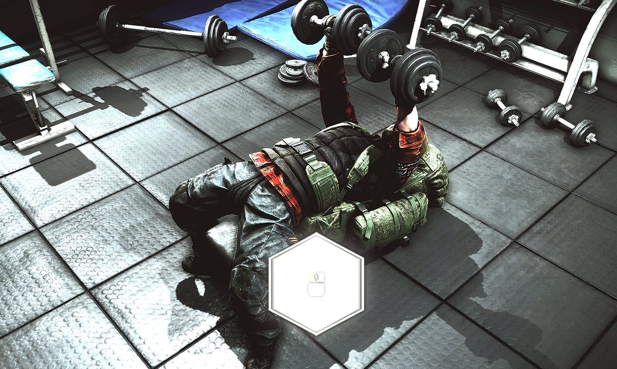 D_sanchezp's tweet photo. @nikgeneburn Hey Nikita, after today's patch, a bug crept into the gym... Let's see if you can release a patch without bugs for once, please. https://t.co/UmTpEq24lF
