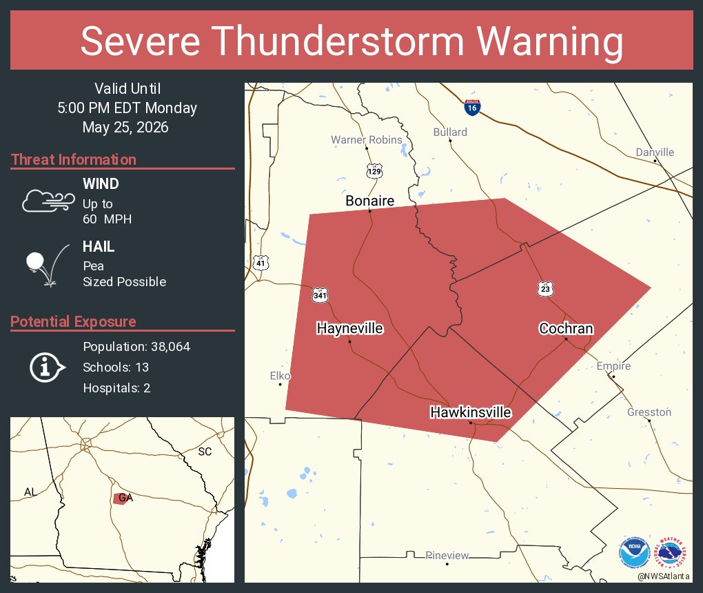 NWS Atlanta tweet media