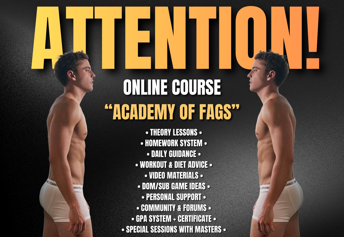 Academy Of Fags tweet media