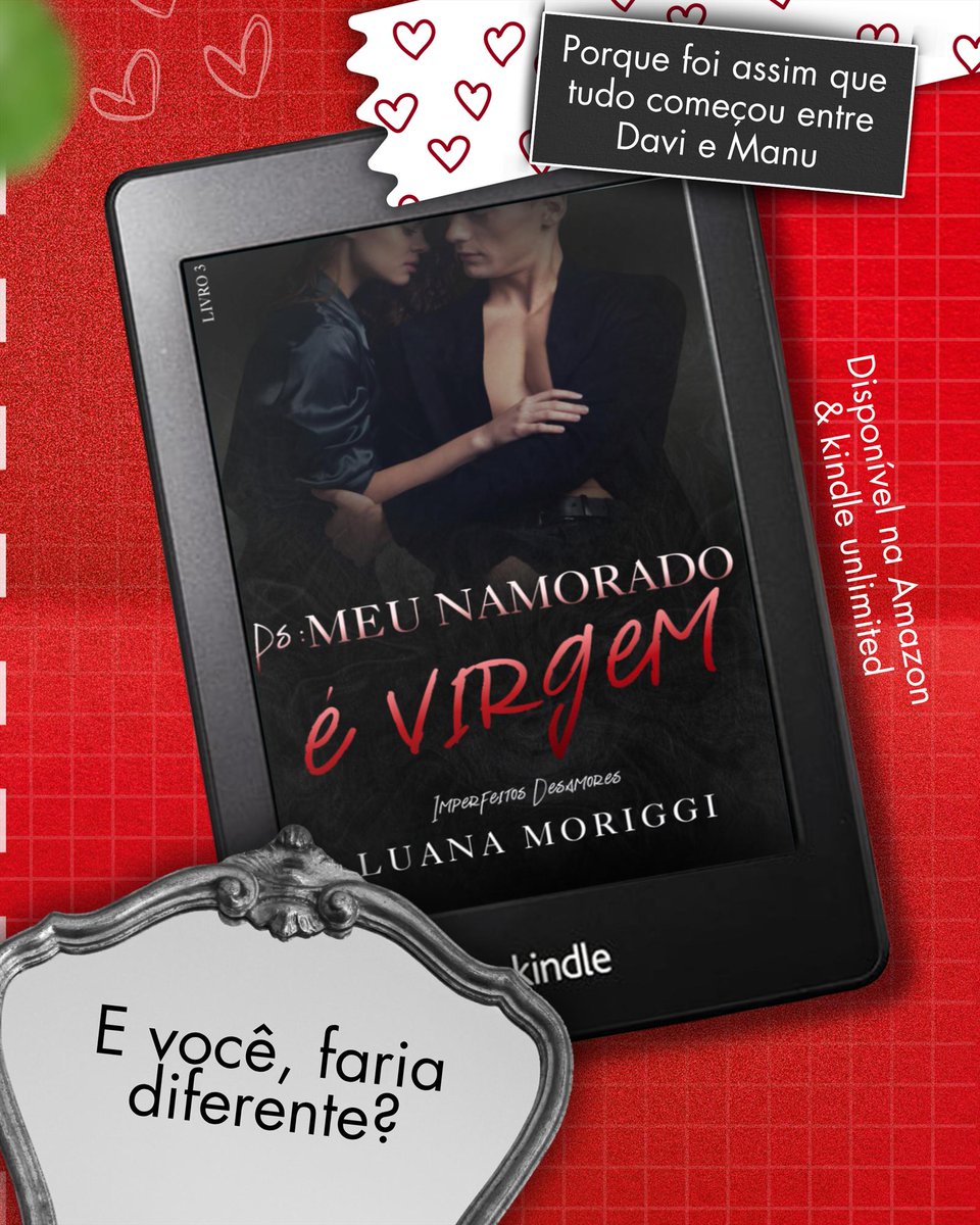 LuaMoriggi's tweet photo. 🚨 LANÇAMENTO
Se você gosta de:
✨ mãe solo
✨ novinho intenso
✨ namoro falso
✨ tensão absurda

Você precisa ler isso.

📖 P.S. Meu namorado é virgem
🔗 Link:https://t.co/OHc64HxtSJ https://t.co/w3AvVUutyi