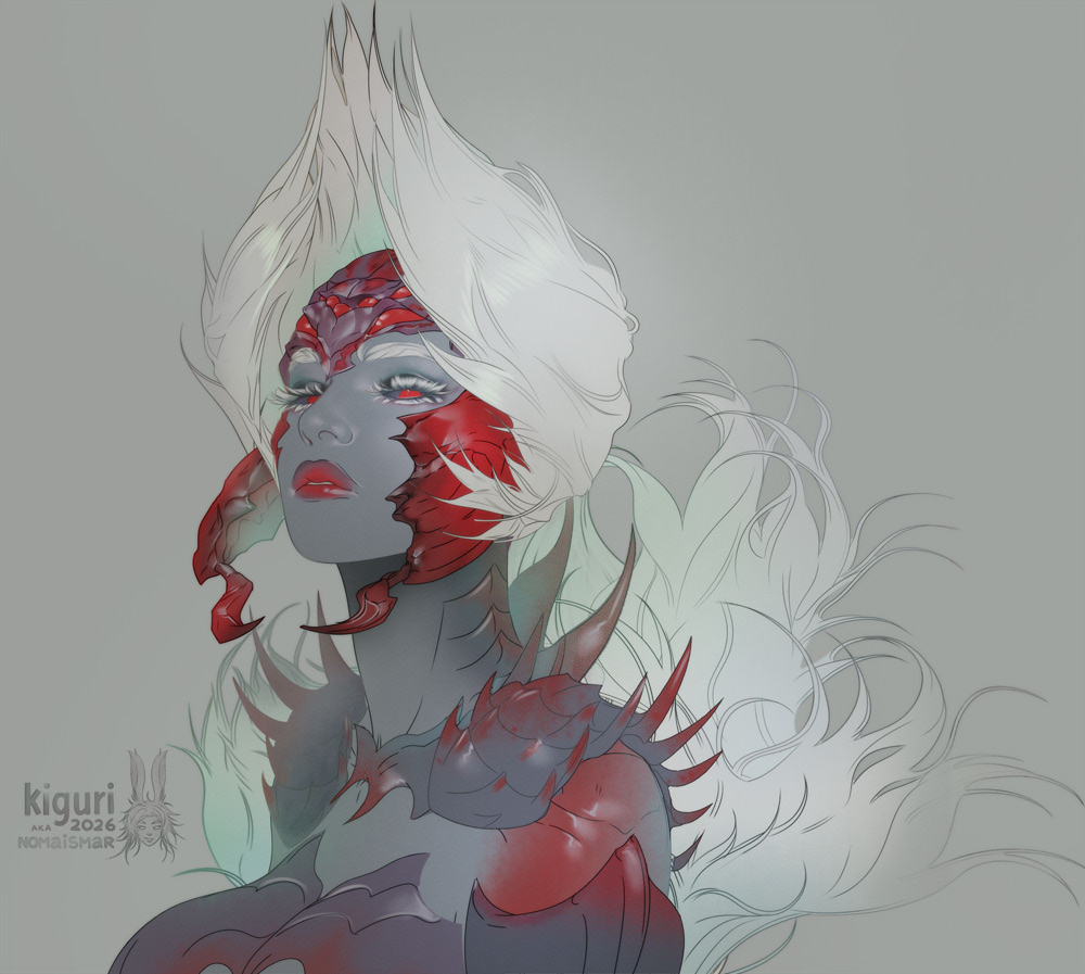 nomaismar's tweet photo. Lala Barina portrait...
Looking at the Dual Blades hunter waking the monster with a basic poke while the Great Sword main was charging?💔
Added a new tier to VGen: highly detailed portraits with complex character and costume designs!(Link in profile) 
#Vgen #MHwilds #LalaBarina https://t.co/mdT5gpoKqF