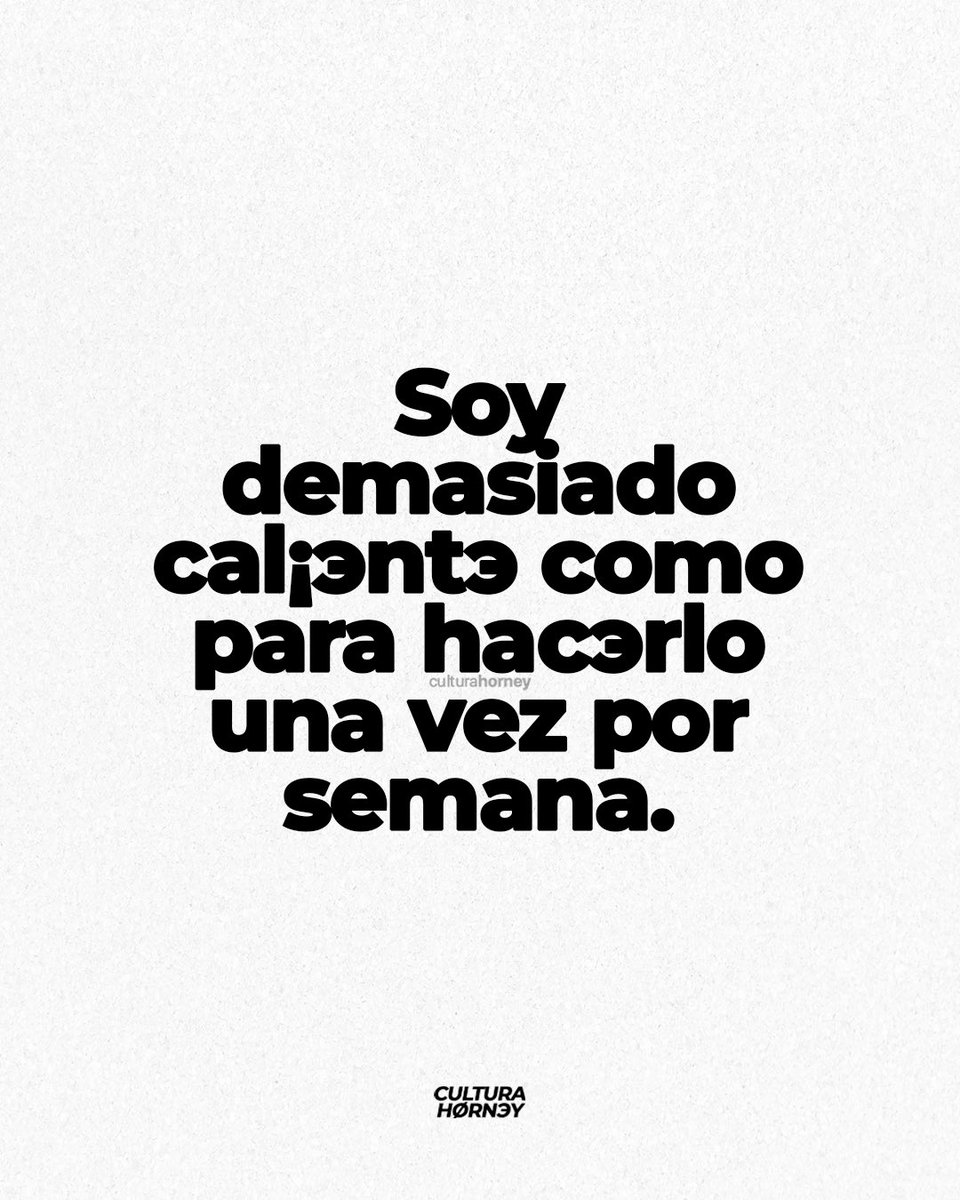 Cultura Horney tweet media