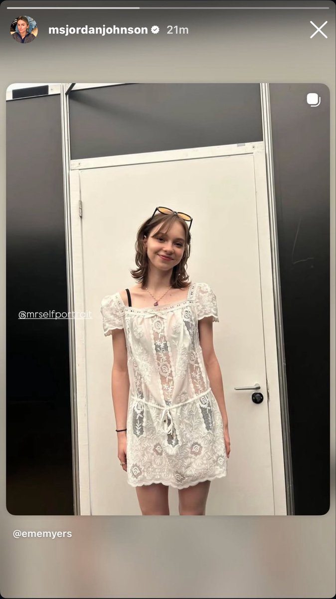 enid sinclair wears prada tweet media