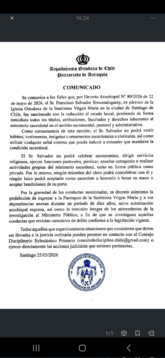 🇨🇱 Scs. Augustinus Orthodoxus est 🇪🇸 tweet media