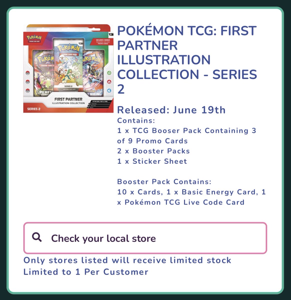 PokéMart UK - Restock Alerts tweet media
