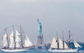 Forever_Bleu's tweet photo. @NPRinskeep Every bit as tacky and tasteless as Trump himself.
What a shame that he has ruined what should be a magnificent celebration of our country's history.  For those of you who weren't around for the bicentennial, here's what it was like in NY: https://t.co/HSR0q4dlPP