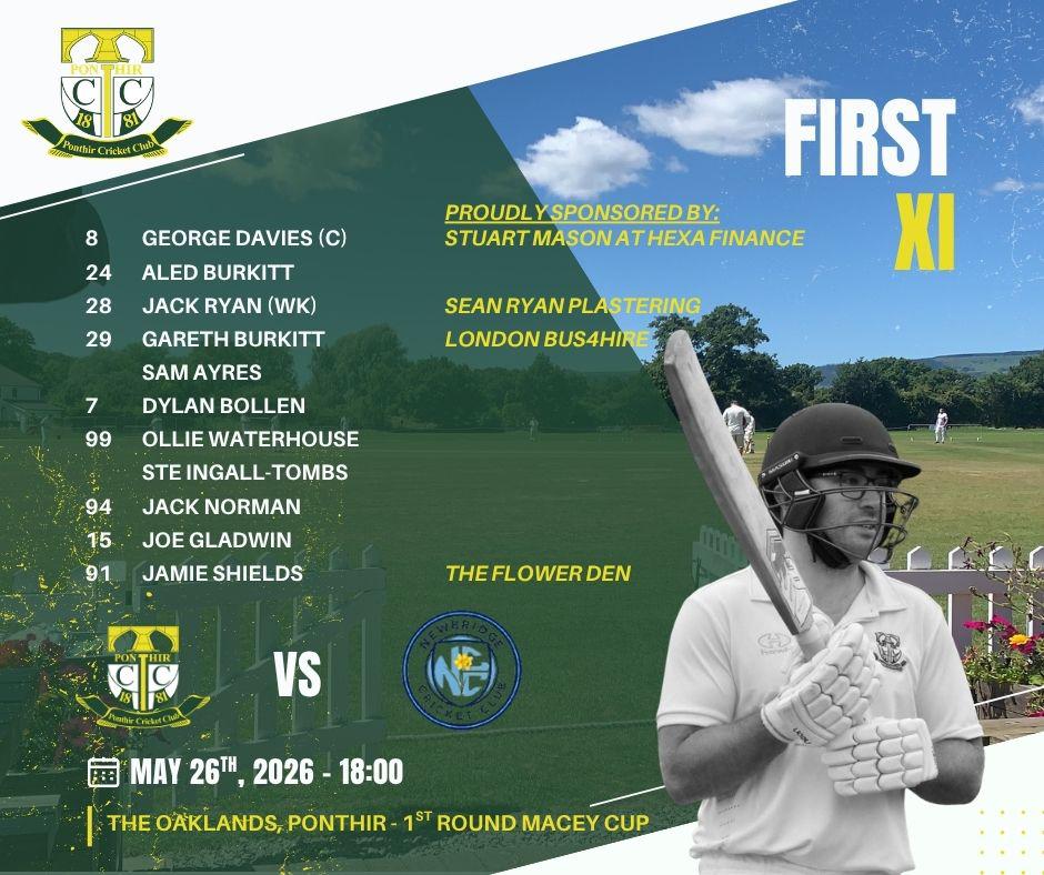 Ponthir Cricket Club tweet media