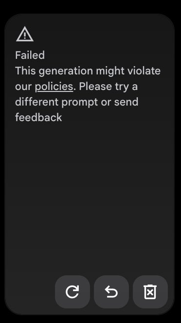 geek_blooded's tweet photo. @PurzBeats @davidpantera_ I don’t understand how this is working for you. I’ve been trying the same and get this on every prompt!! https://t.co/D11PeLAXtD