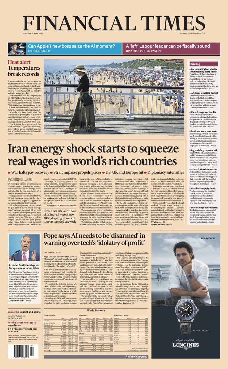 Financial Times tweet media