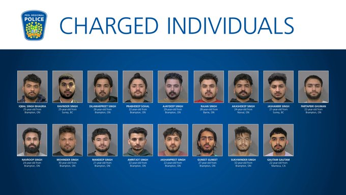 Canada Dismantles For Brothers Gang as Authorities Probe Alleged Cross-Border Terror Financing and Intelligence Ties