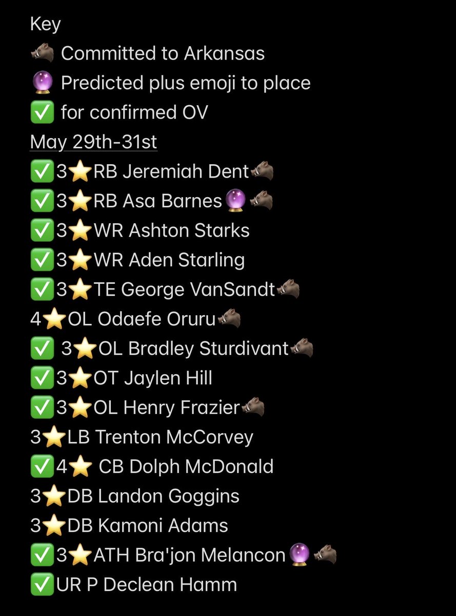 ArkansasRazorbackRecruitingUpdates tweet media