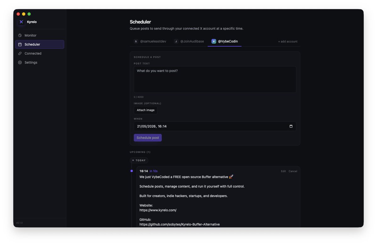 VybeCoding tweet media