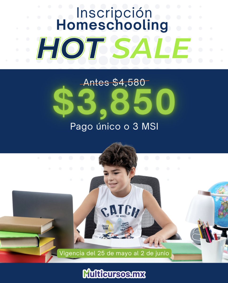 Multicursos's tweet photo. Cada vez más familias buscan una alternativa al estrés escolar, bullying, rezago académico, inseguridad, presión social y desgaste diario del sistema tradicional. 
En Multicursos Homeschooling llevamos más de 34 años formando alumnos más seguros, autónomos.
Asegura tu lugar. https://t.co/7SmXKdmI7n