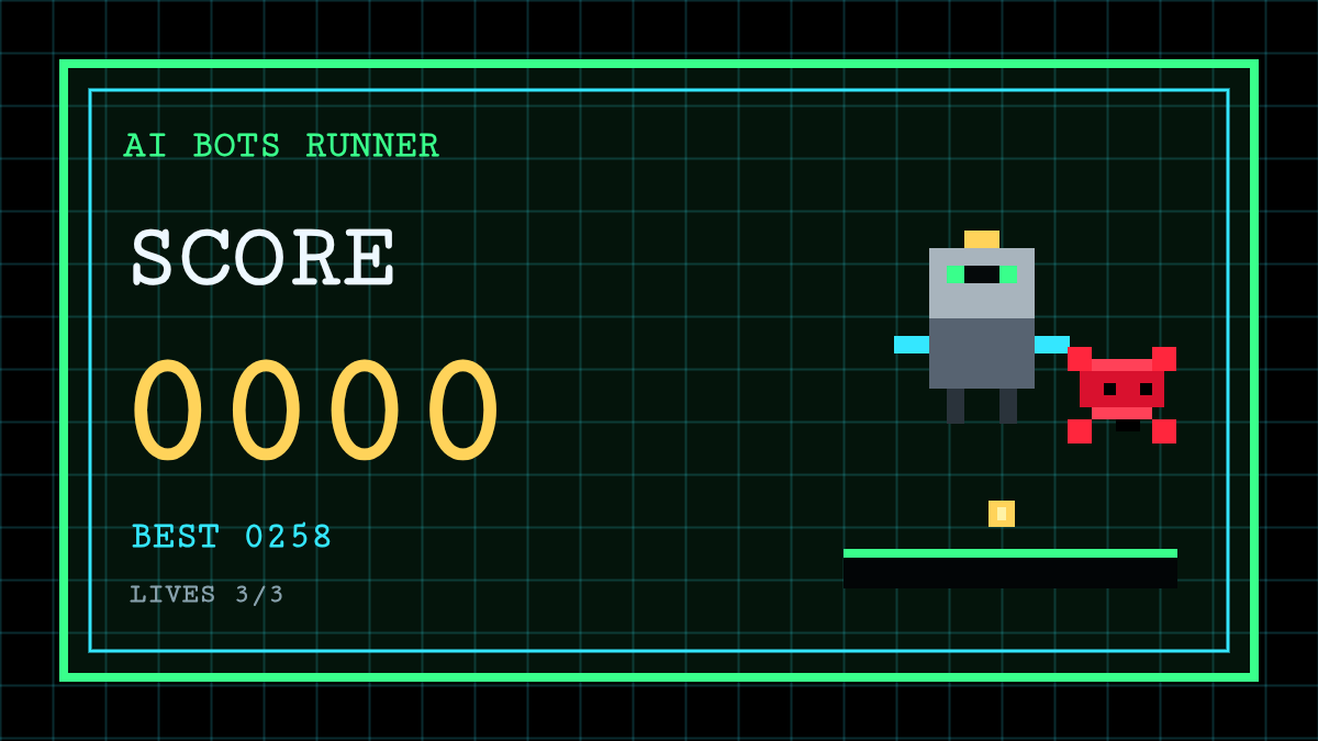 mot_builder's tweet photo. I scored 0000 in AI BOTS Runner. Best: 0258. Can you beat it? @aibots404 

OpenSea Id: 0xa2FaD524A67402921a7ae1c4e810Ca690e991bF3 https://t.co/cPmXysIpUx