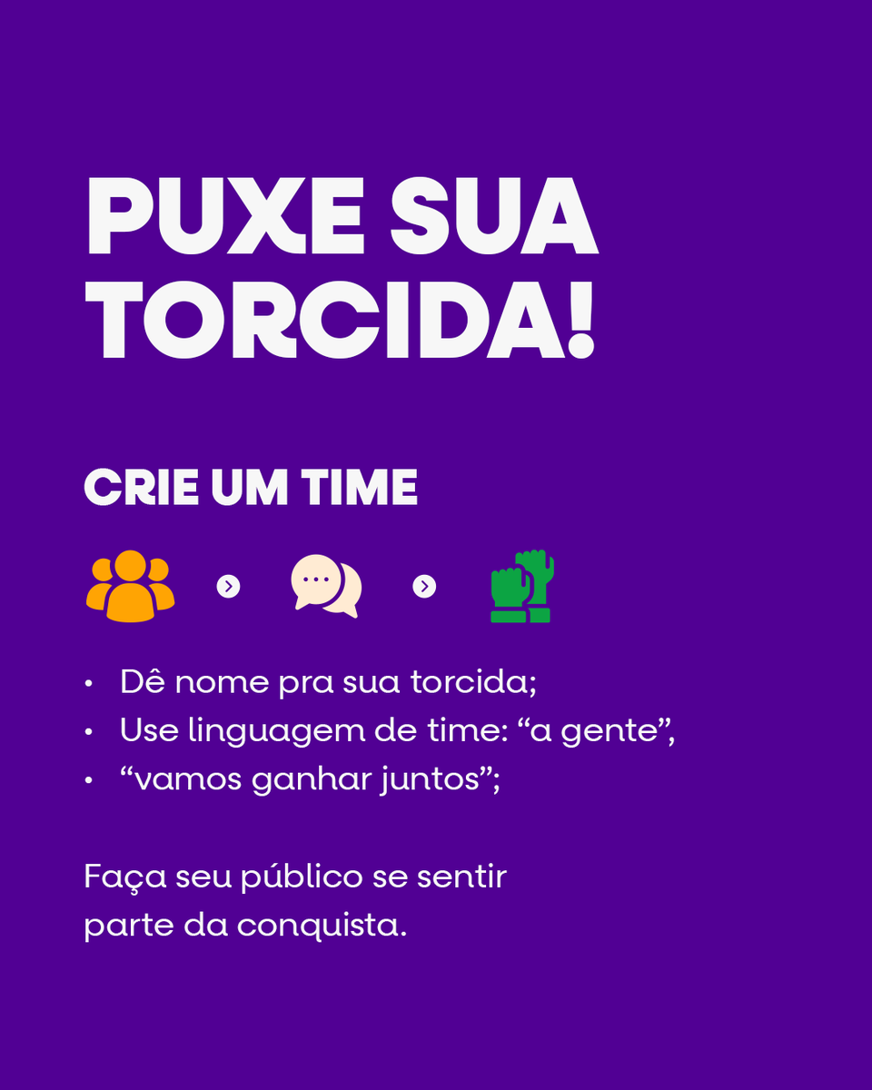 Closefans_'s tweet photo. Quanto mais sua comunidade sente que está vivendo isso com você, mais ela compartilha, vota, engaja e faz barulho pela sua vitória 👀✨ 💸 Dê nome pra sua torcida, apareça todos os dias, crie metas, faça promessas, lance desafios e transforme cada voto em conexão e assinatura 🚀 https://t.co/1lgoHgeCDn
