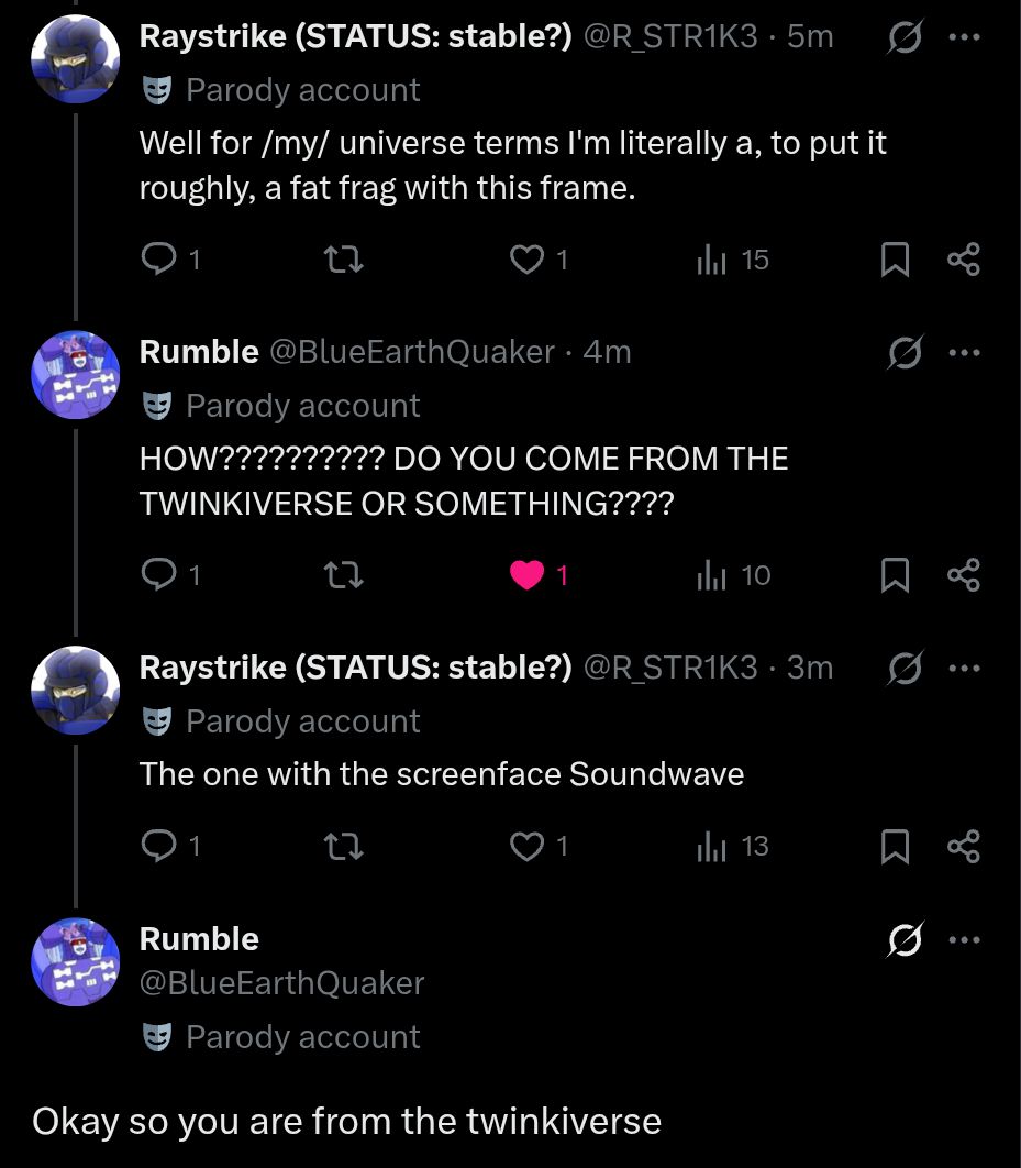 Raystrike (STATUS: stable?) tweet media
